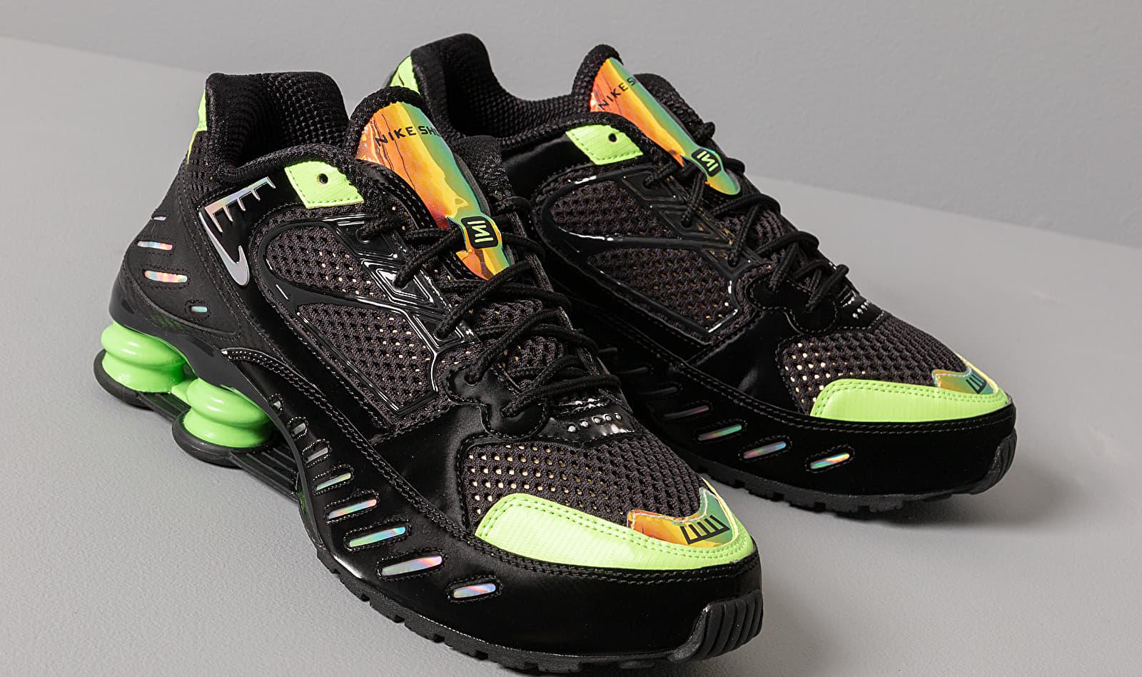 nike shox enigma lime blast