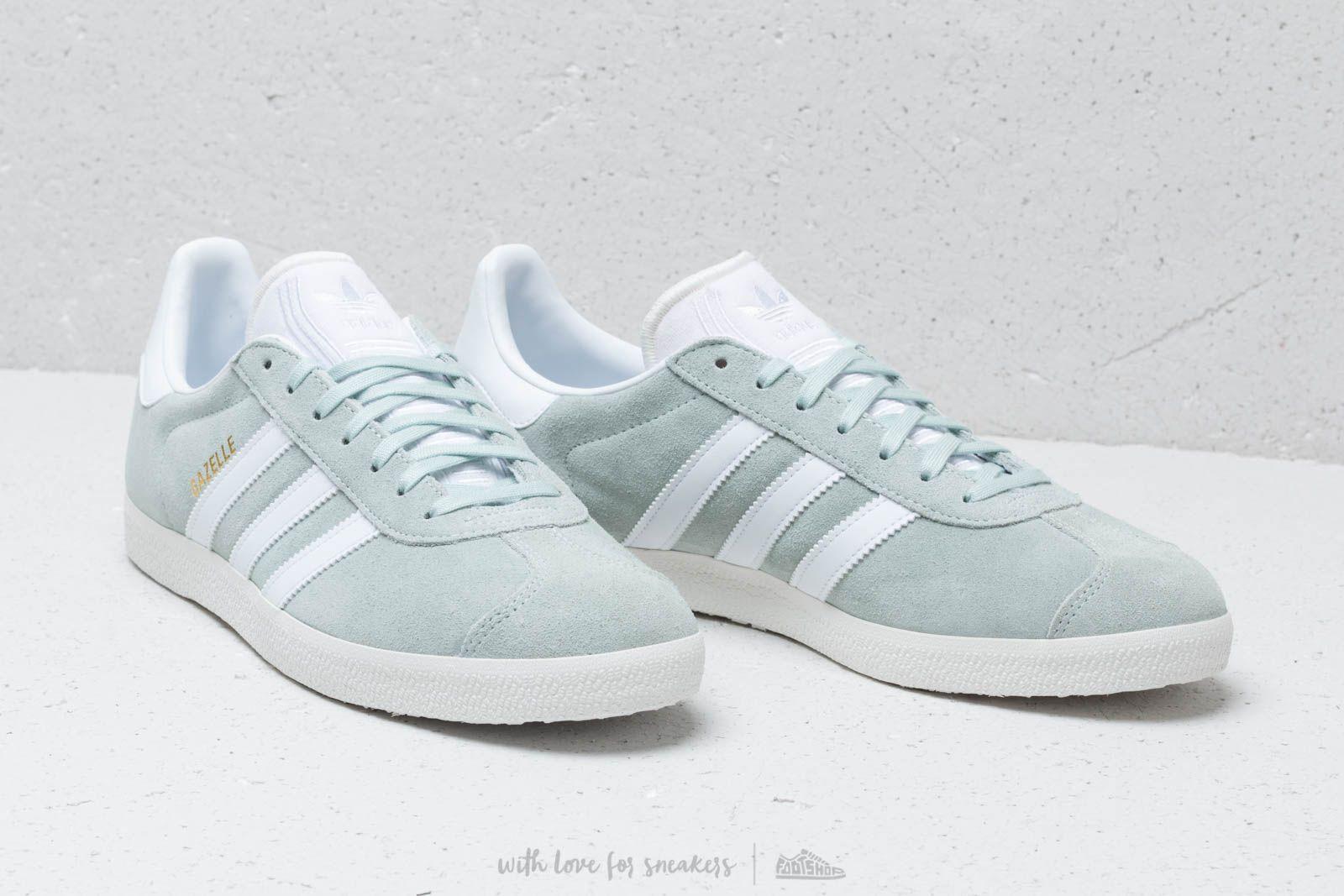 adidas gazelle crystal white