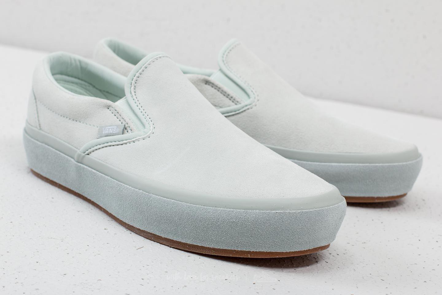 suede slip on vans platform