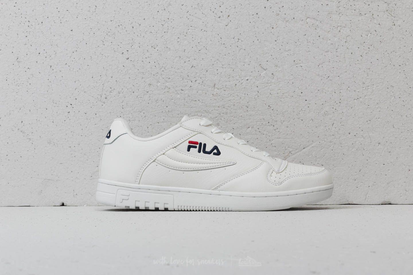 Fila Leather Fx100 Low White for Men - Lyst
