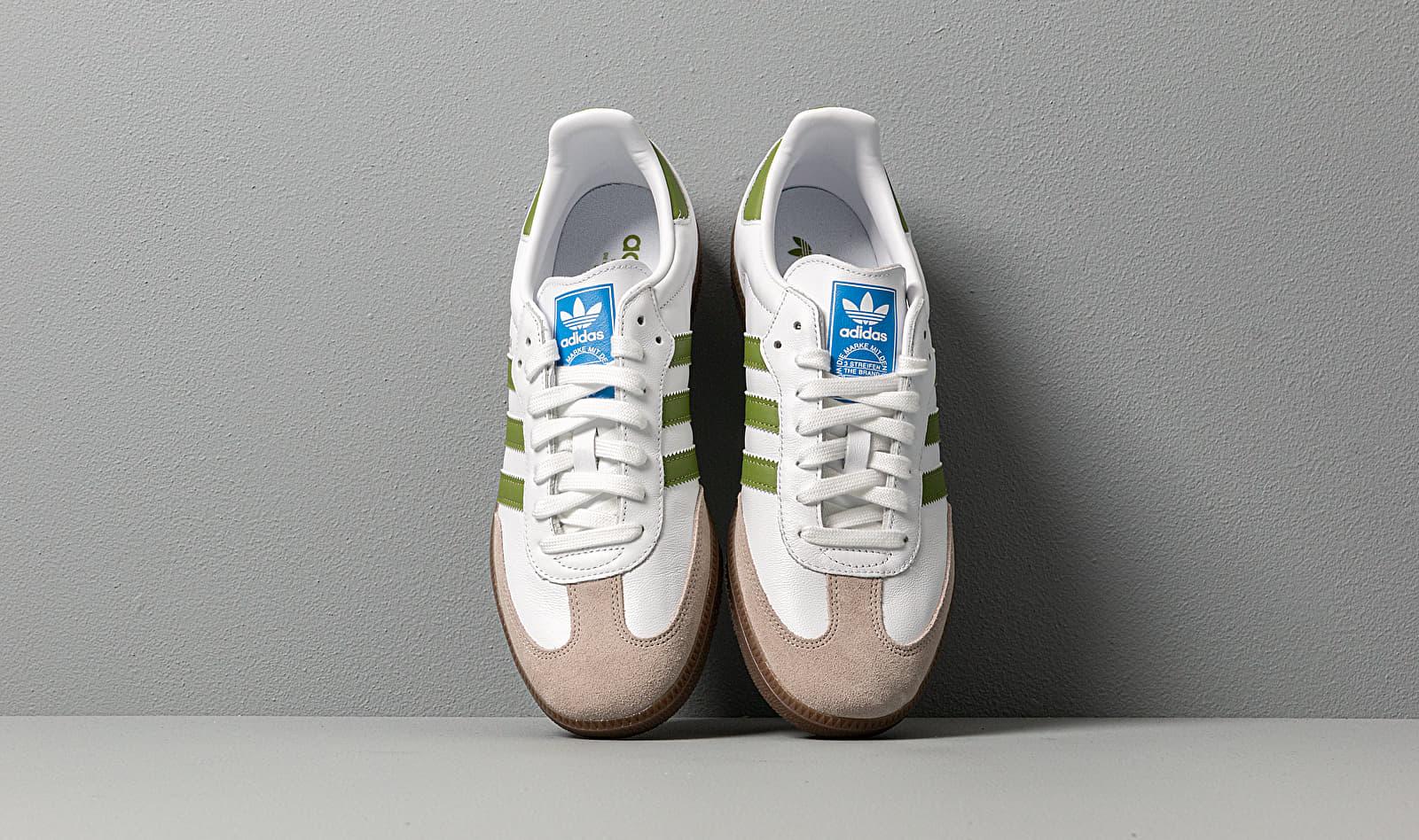 adidas Originals Adidas Samba Og Ftw White/ Tech Olive/ Light Brown for Men  | Lyst