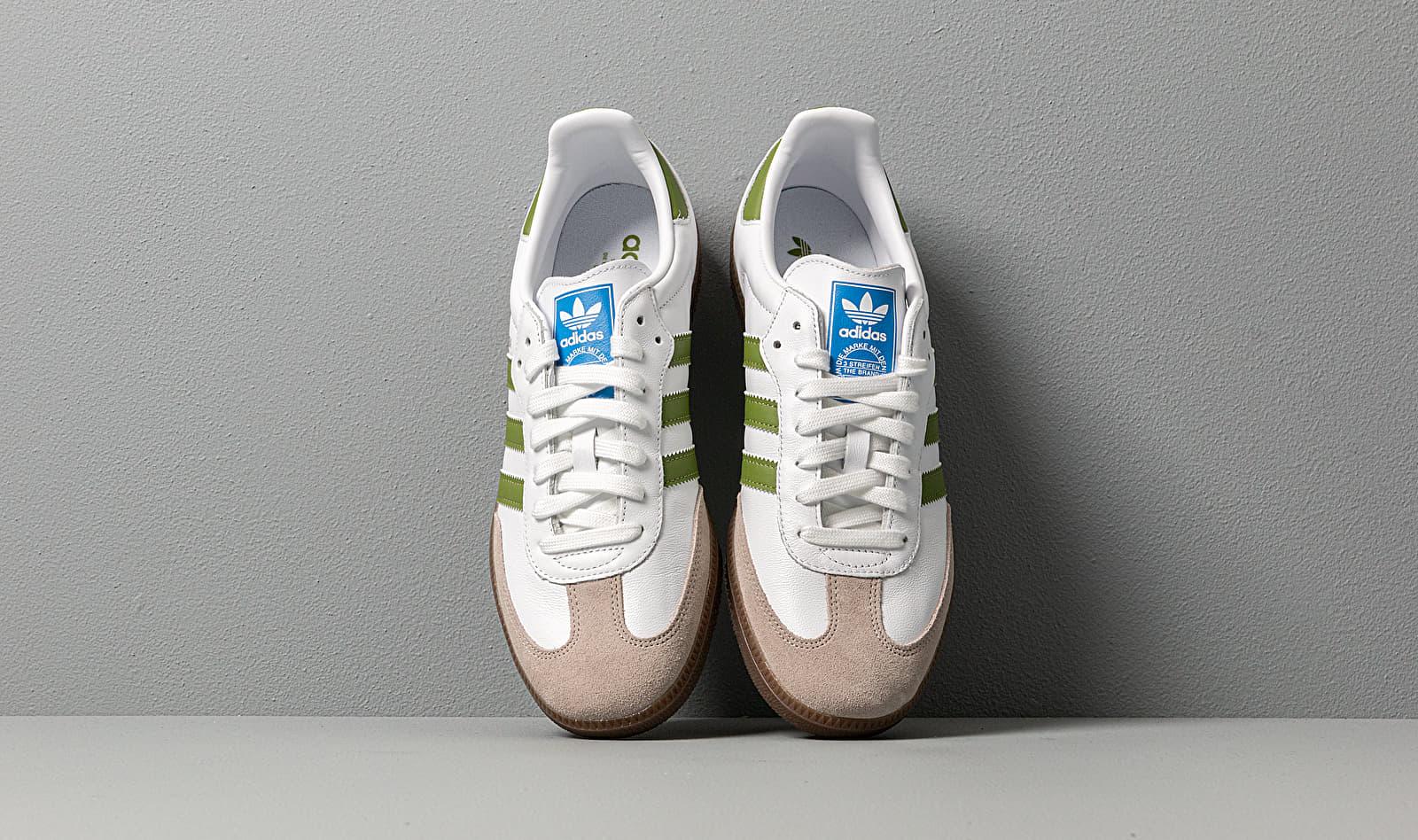 adidas samba brown white