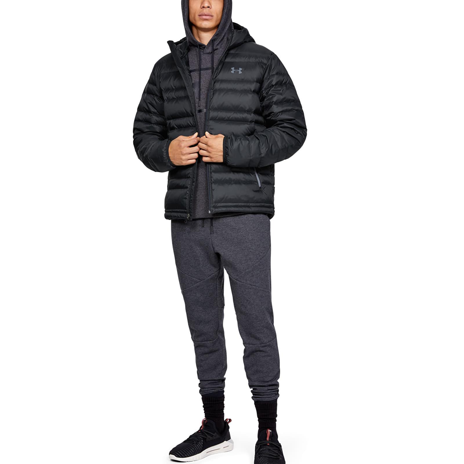 Under Armour Armour Down Hooded in Black for Men | Lyst