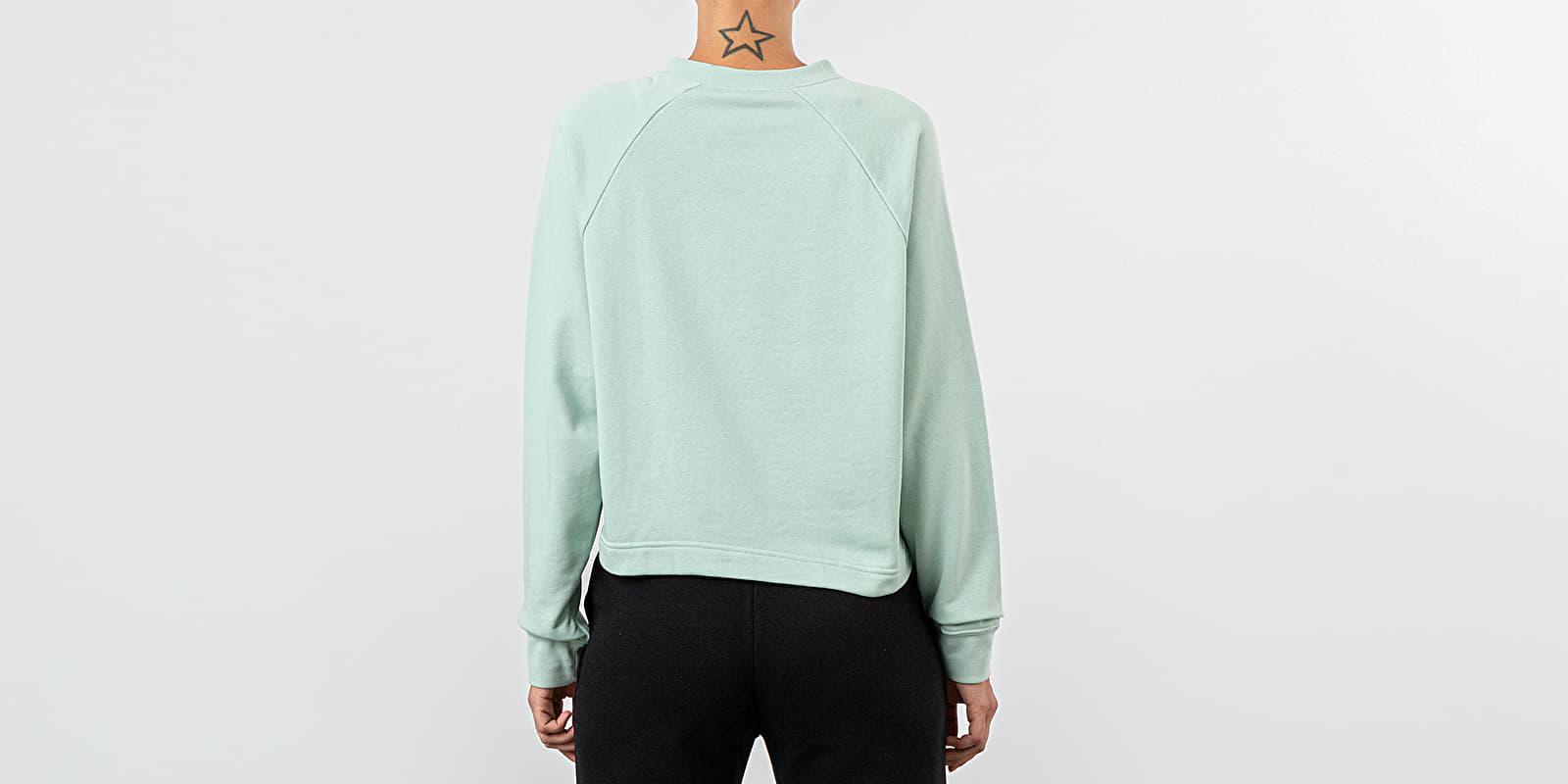 nsw club crew neck pistachio frost white