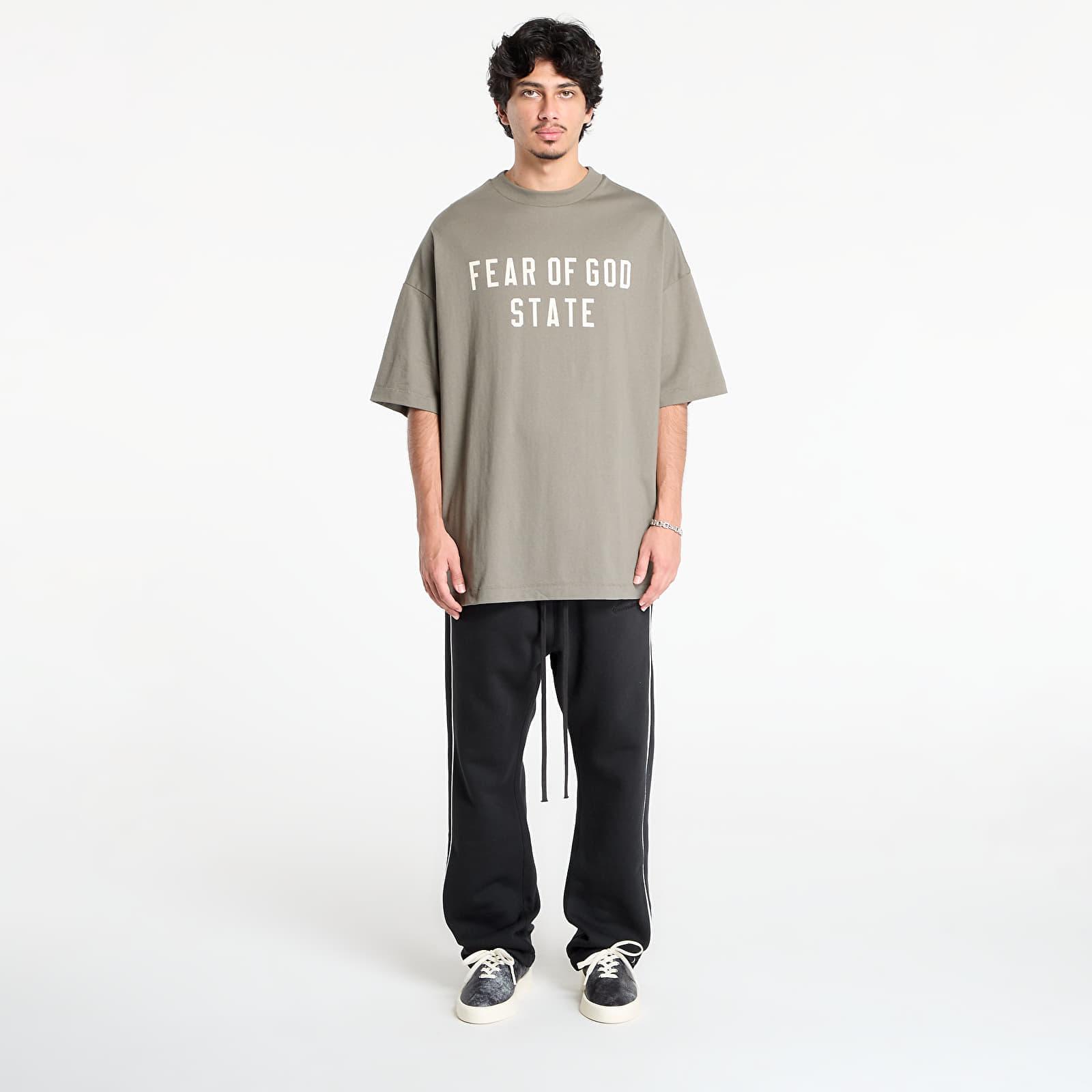 Tシャツ・カットソー FEAR OF GOD SHORT SLEEVE T-SHIRT Fear of God Essentials SS25 T-Shirt 'Heather Grey' 125HO244369F