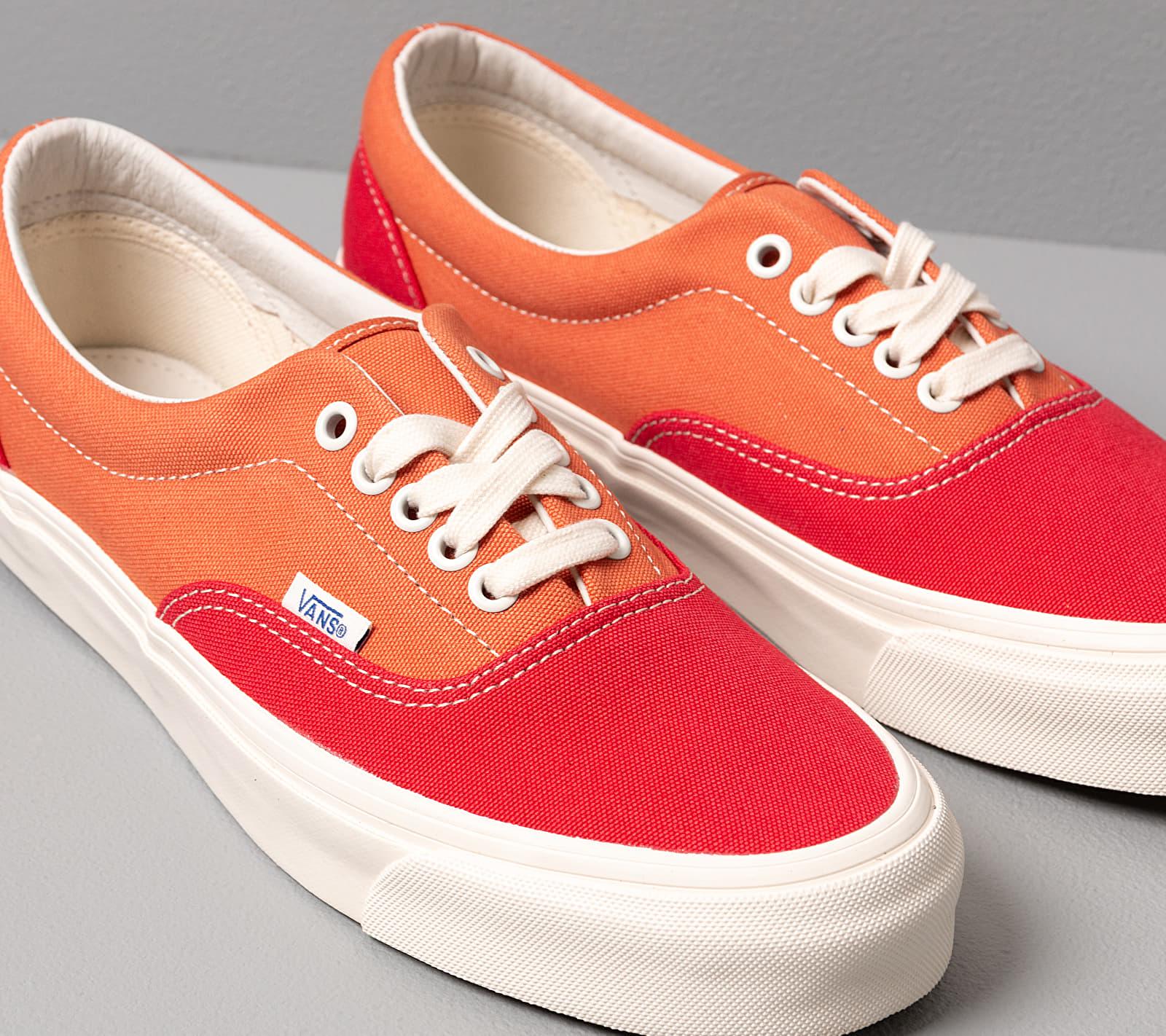red orange vans