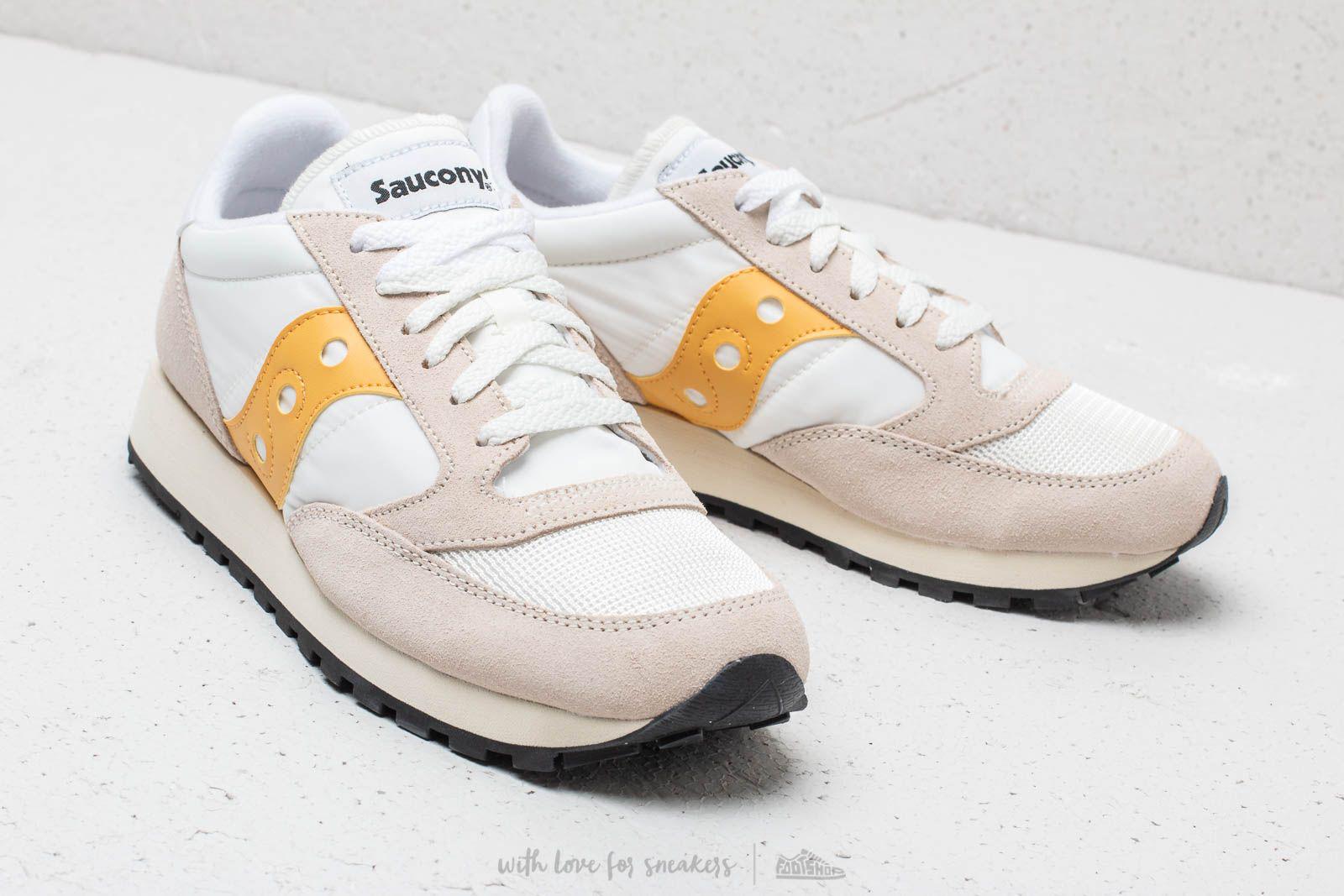 saucony yellow jazz