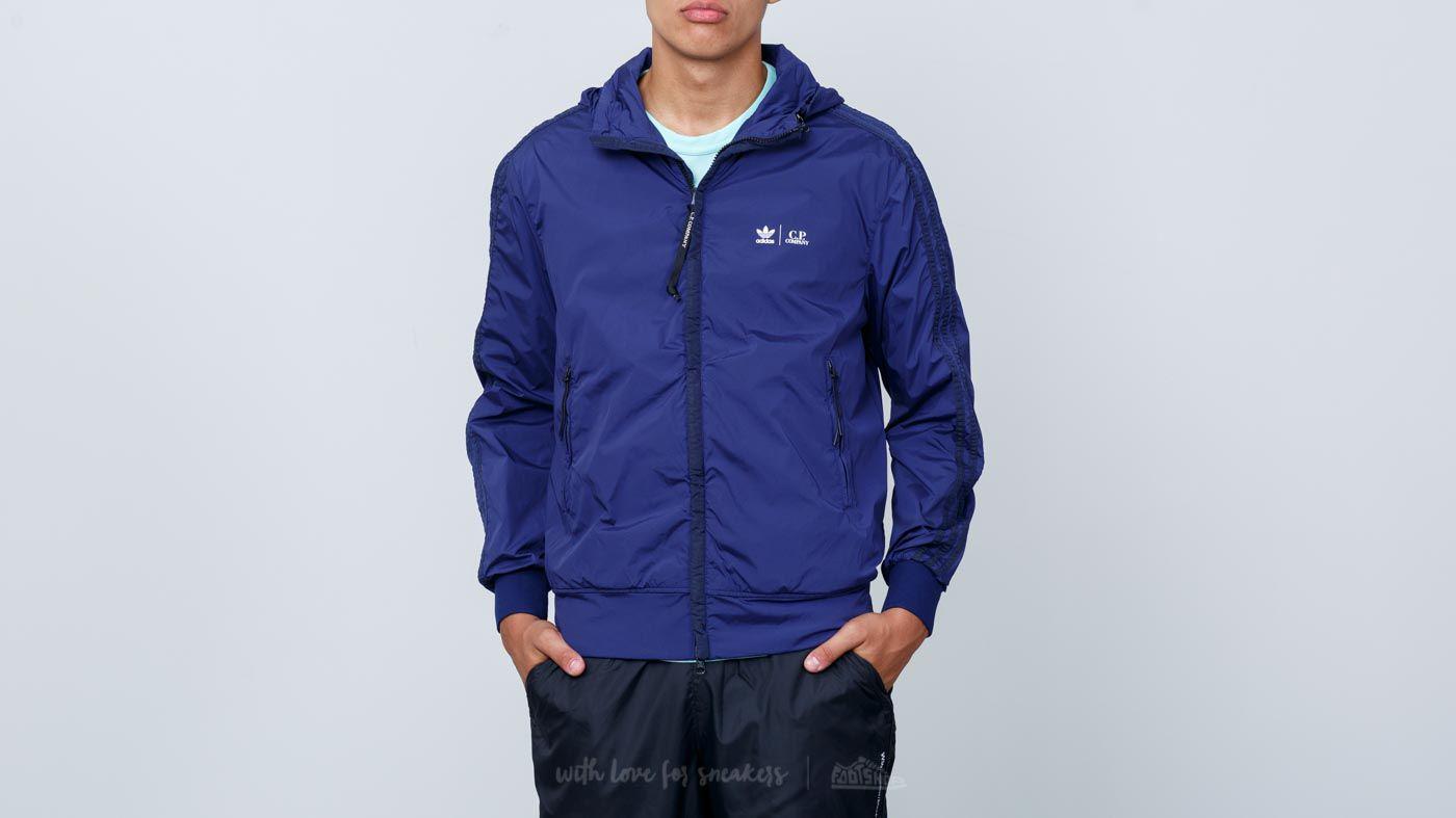 adidas cp company jacket blue
