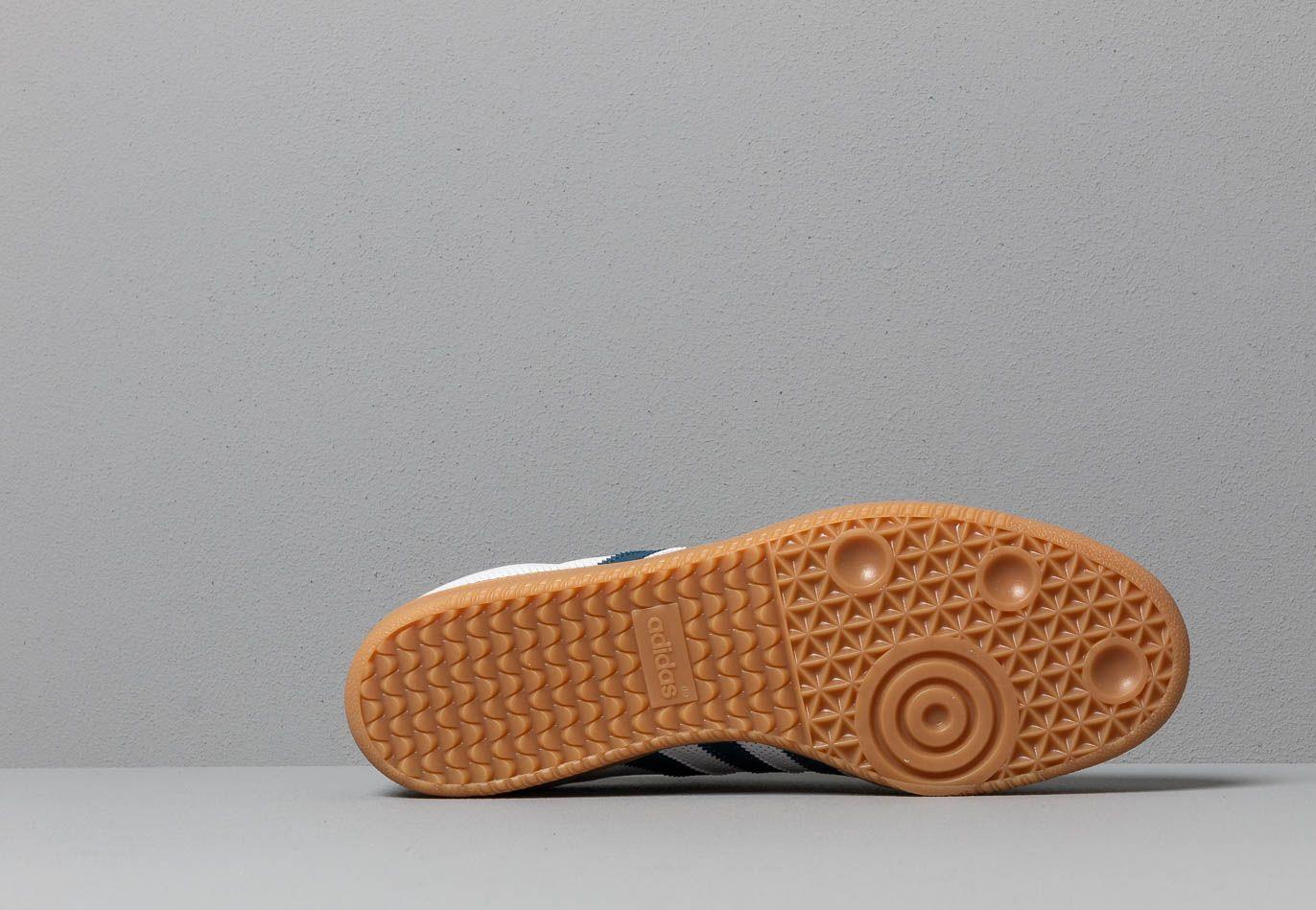 adidas Originals Gummi Adidas Samba OG Ftw White/ Legend Marine/ Grey One  in Grau für Herren - Lyst