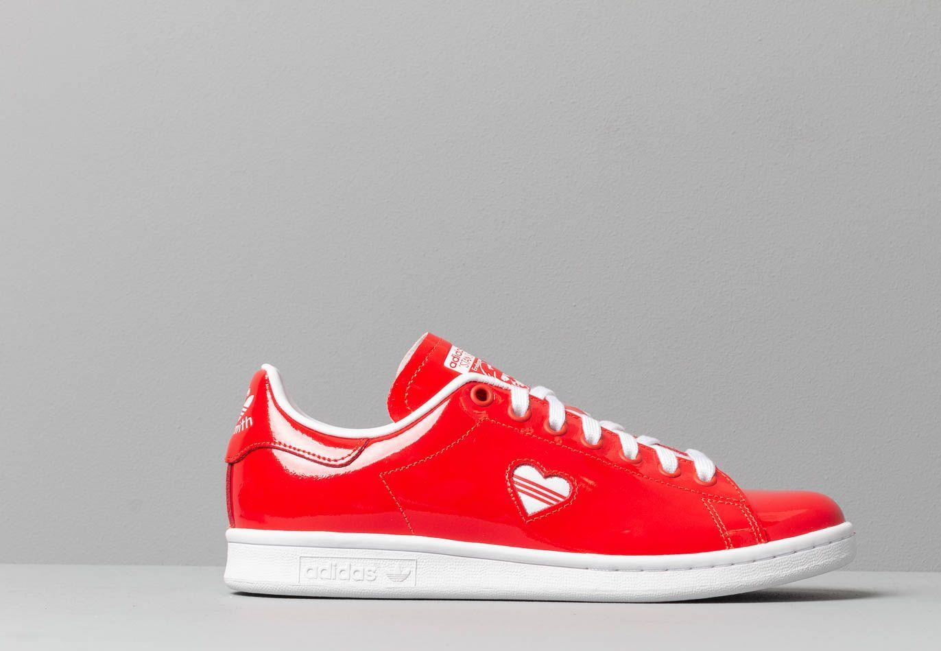 adidas stan smith active red