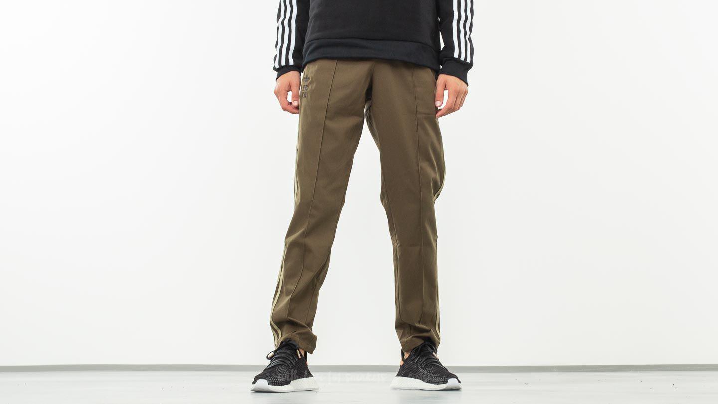 olive adidas track pants