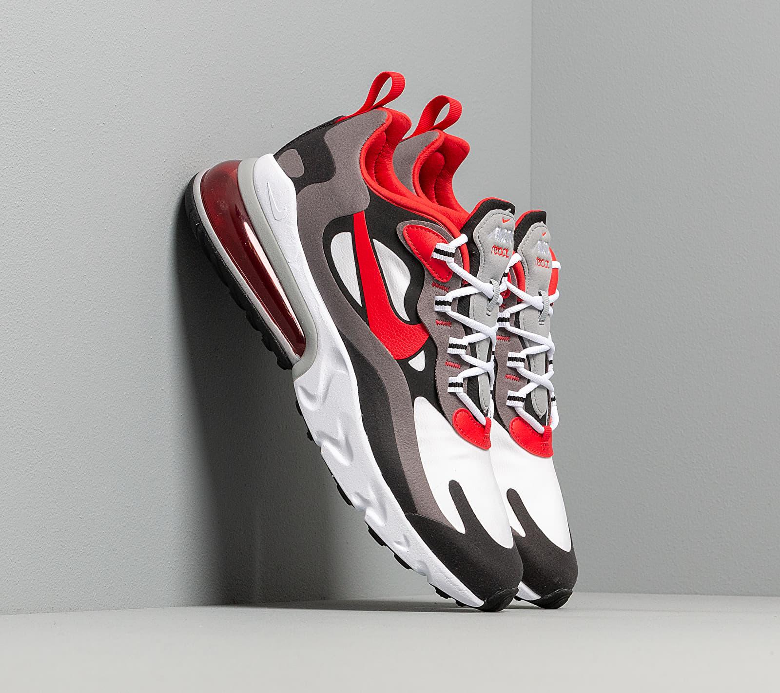 nike air max 270 black white university red