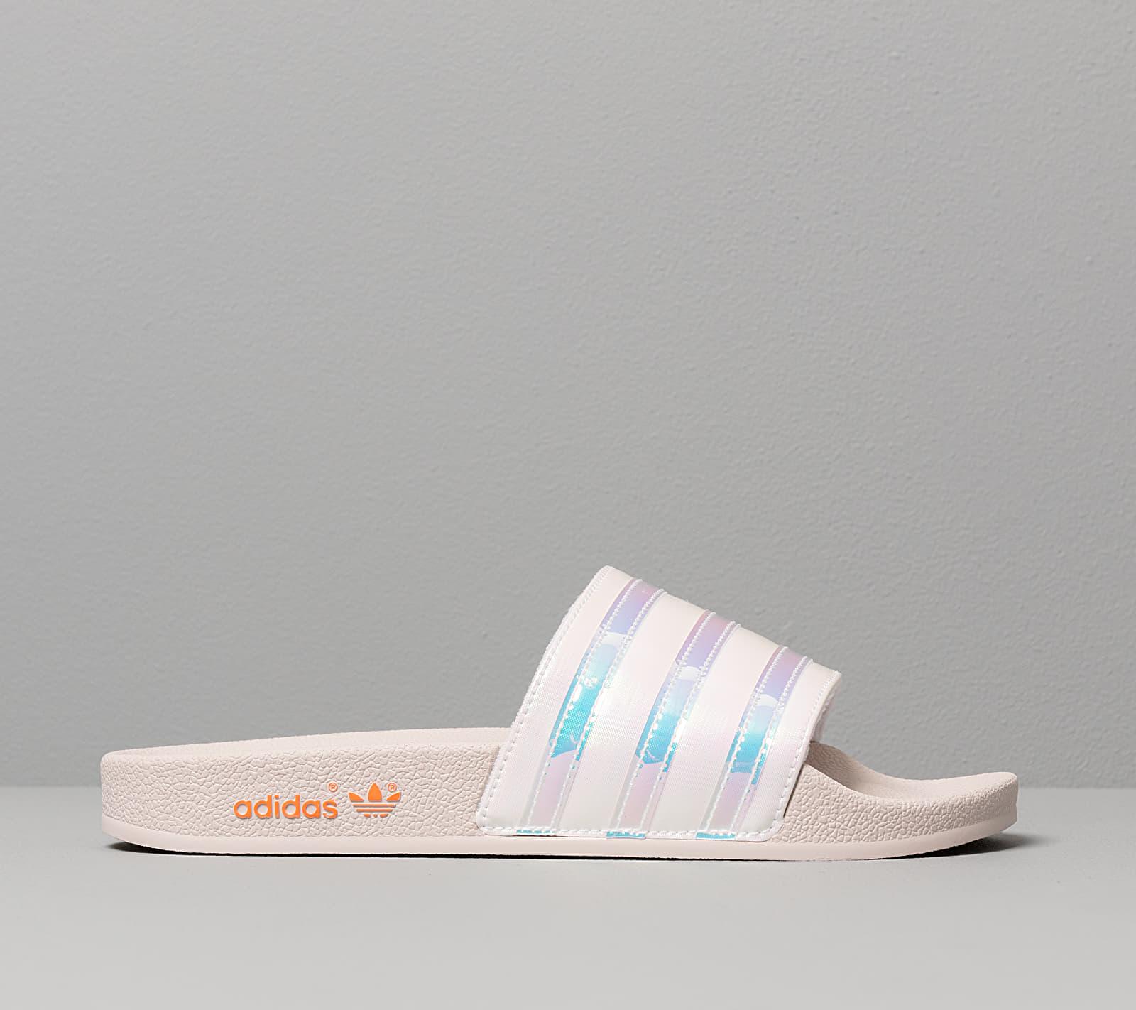 Árbol de tochi Despertar escándalo adidas Originals Adidas Adilette W Orchid Tint/ Solar Orange/ Ftw White in  Pink | Lyst