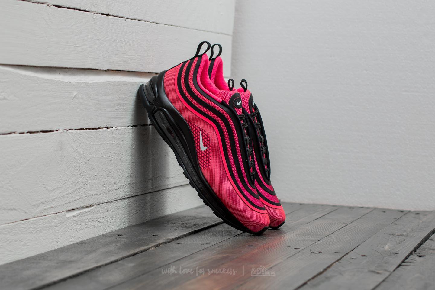 Nike Rubber Air Max 97 Ultra 17 (gs) Black/ Racer Pink-white | Lyst