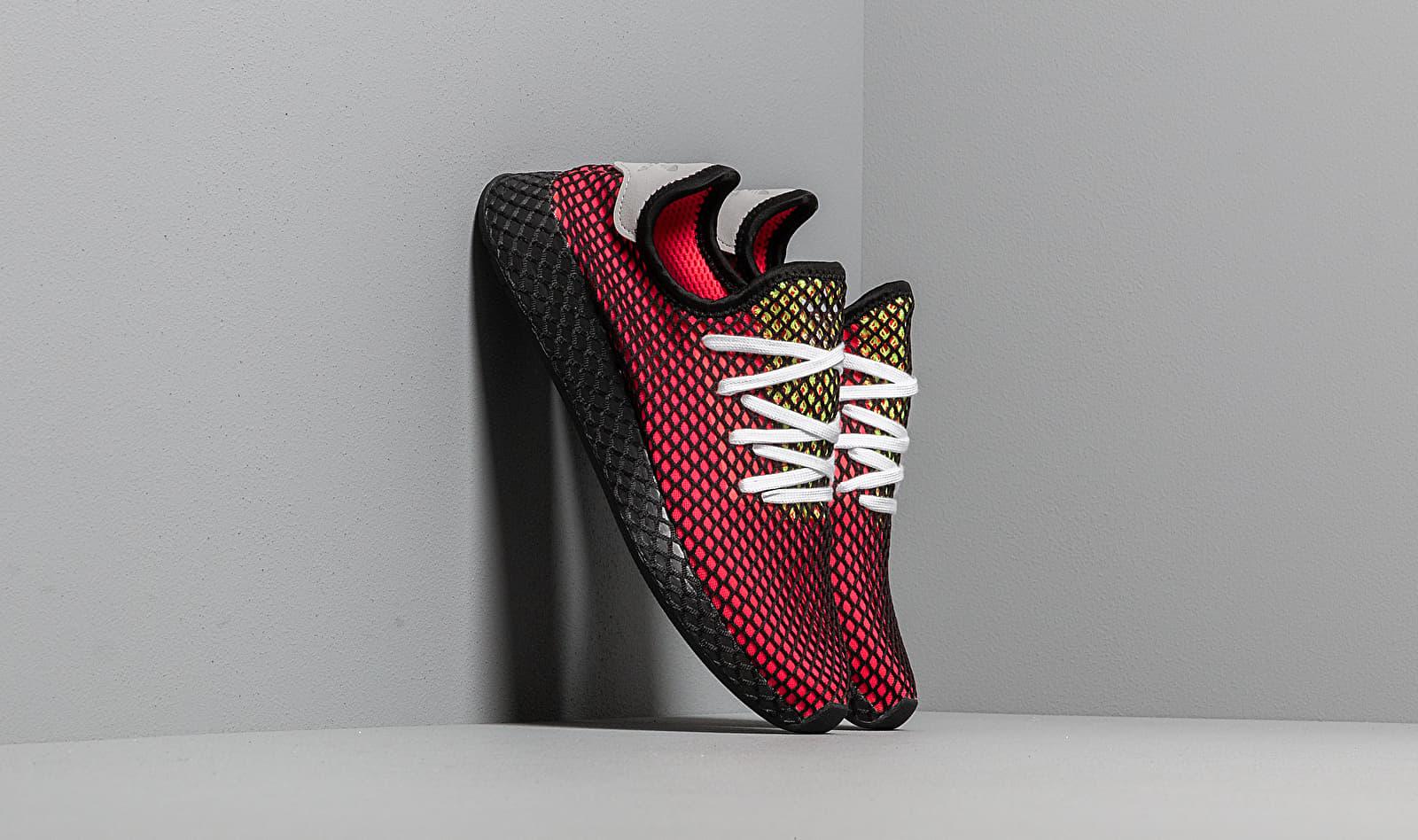 adidas Originals Deerupt Runner Shoes in Red for Men - Lyst
