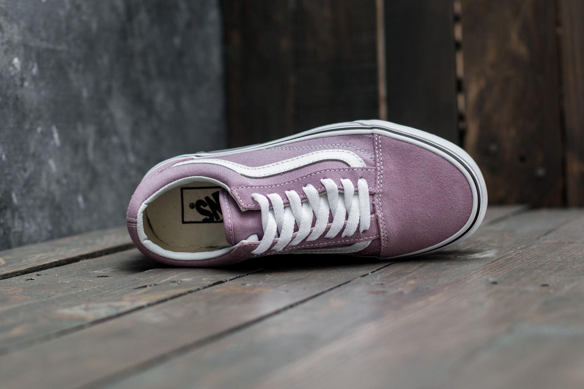 Vans Canvas Old Skool Sea Fog/ True White | Lyst