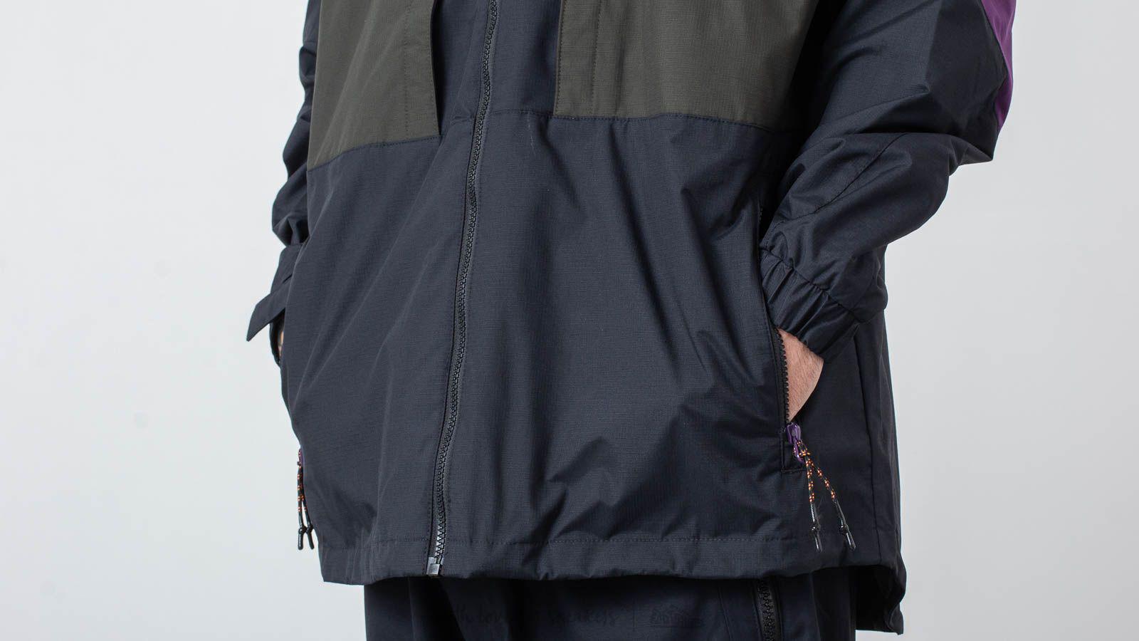 nike acg anorak black sequoia