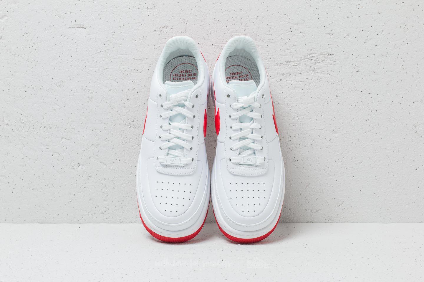 nike af1 jester white red