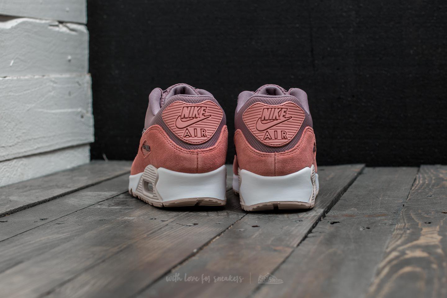 air max 90 red stardust taupe grey