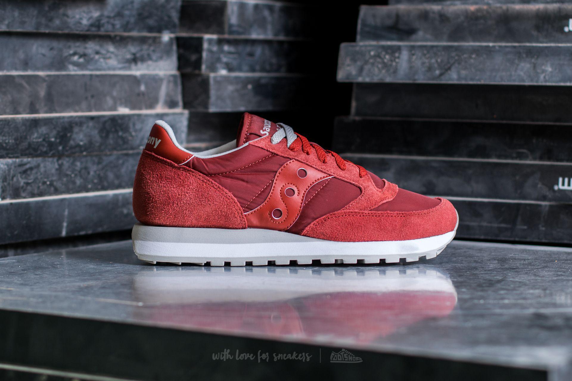 saucony jazz red