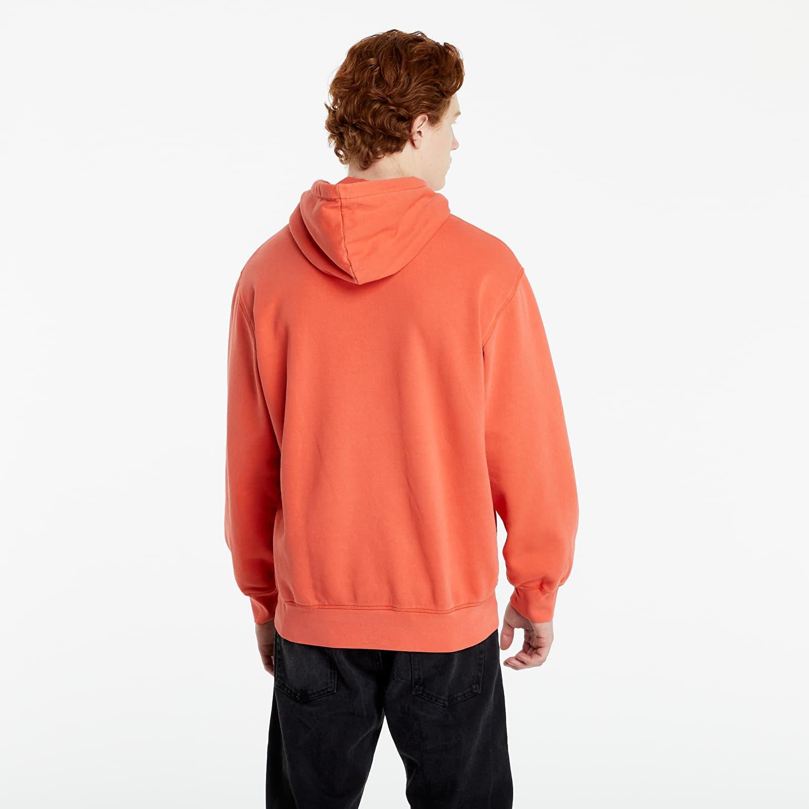 adidas Originals Adidas Dyed Hoodie Hazy Copper in Orange for Men - Lyst