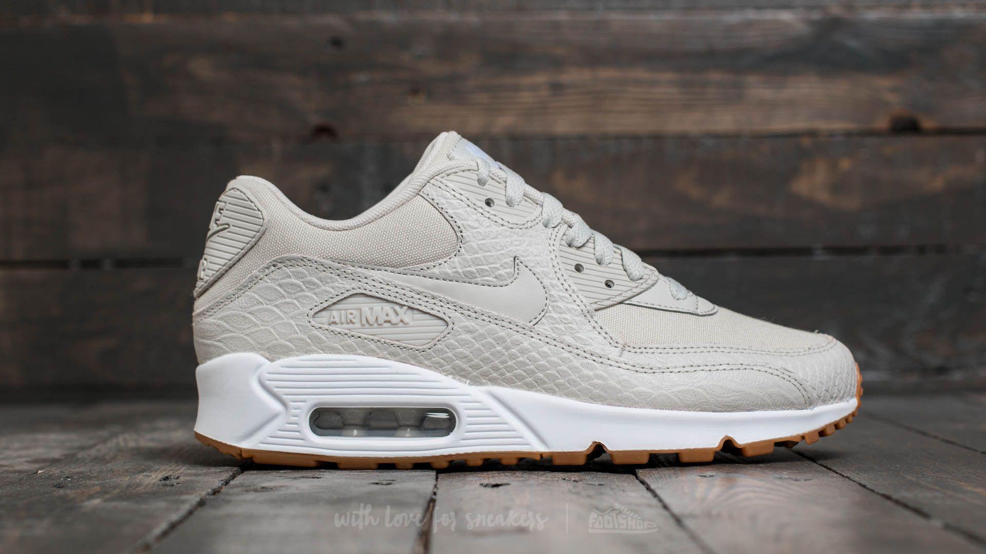 nike air max 90 premium light bone