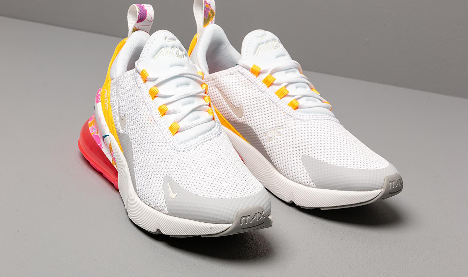 nike air max 270 metallic summit white