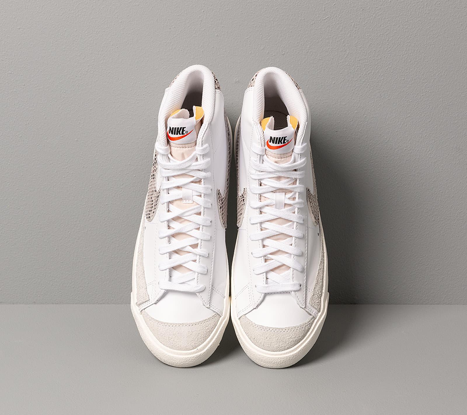 nike blazer reptile white