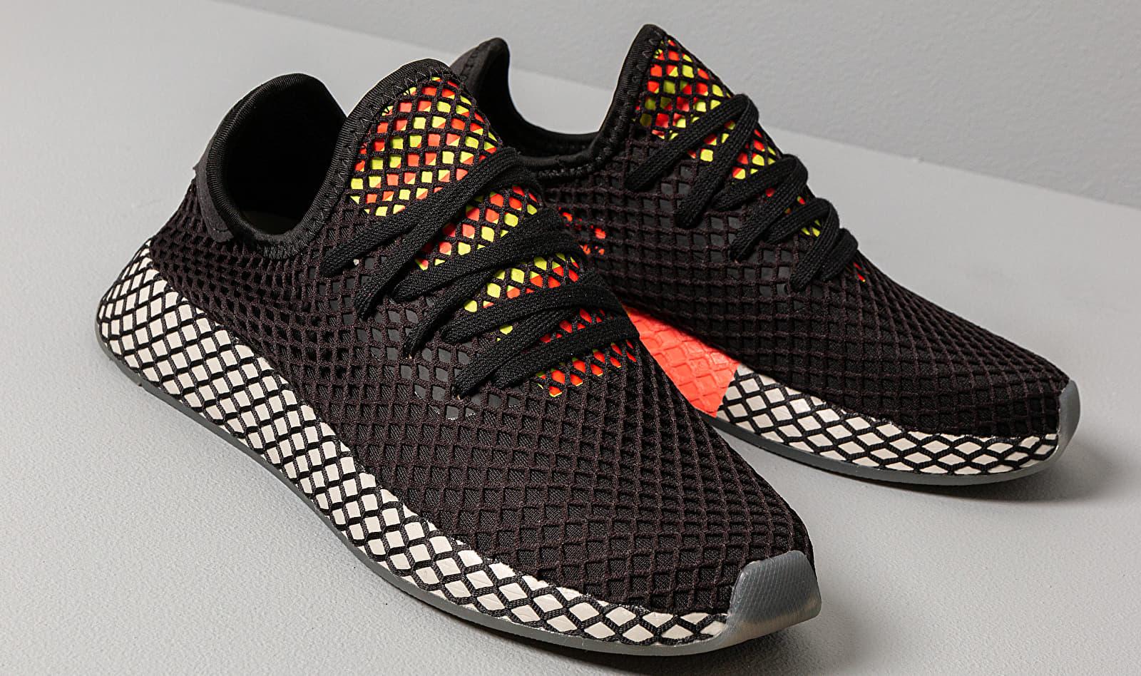 adidas Originals Adidas Deerupt Runner Core Black/ Sesame/ Solar ...