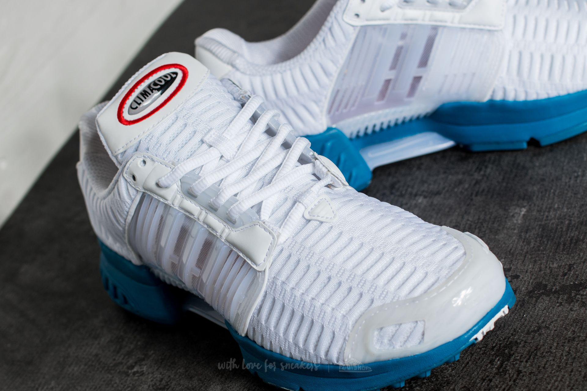 adidas climacool white and blue
