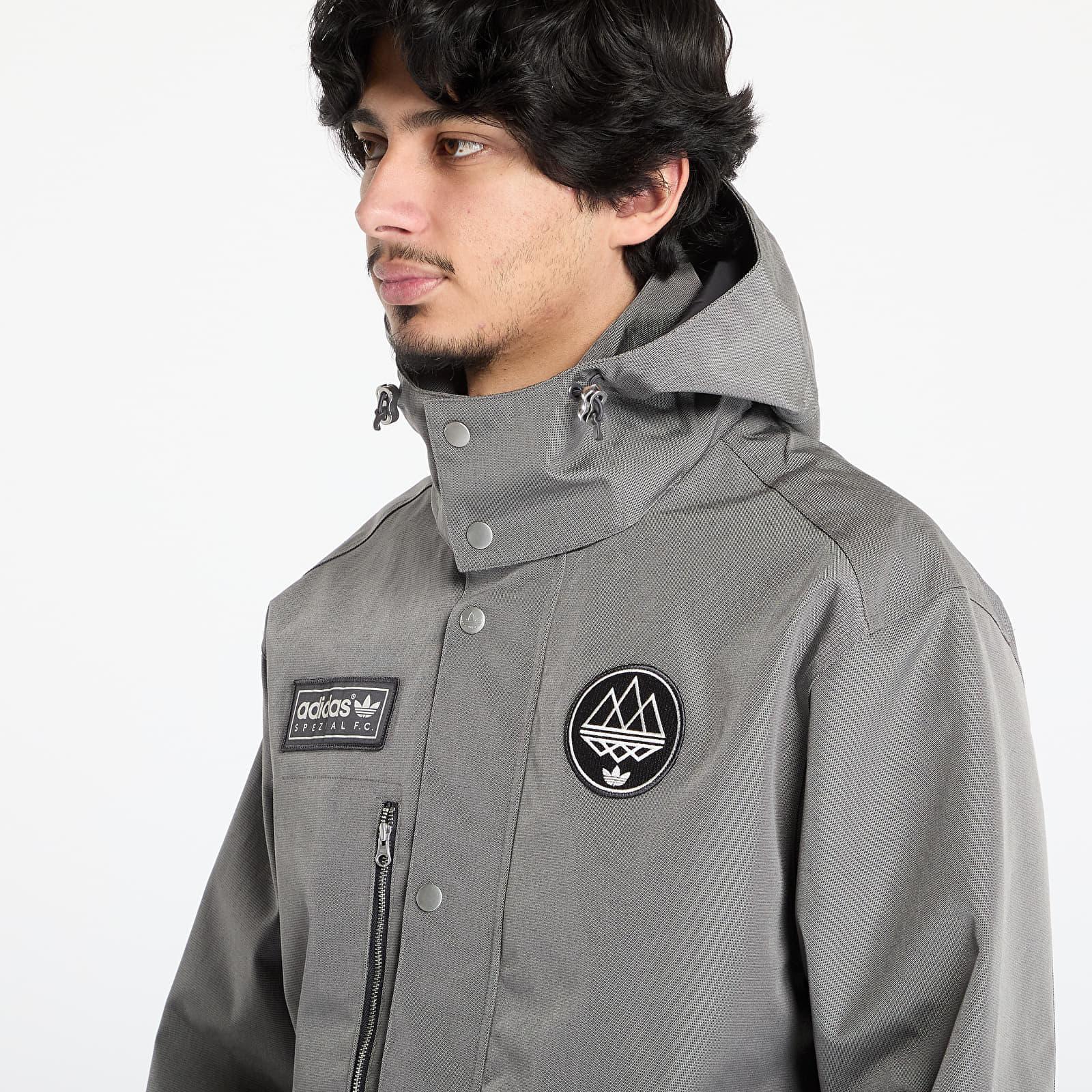 ADIDAS SPEZIAL パーカージャケット adidas Originals Parka Spezial F.C. Anorak Jacket in Gray