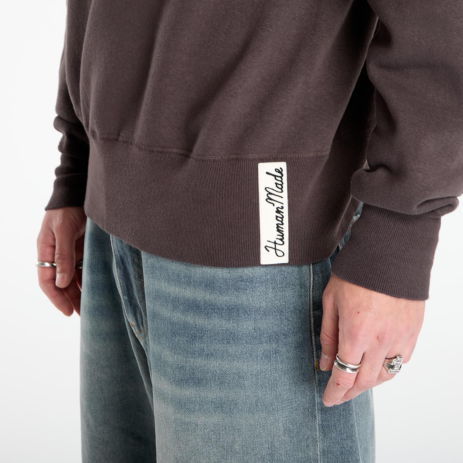 Human Made Sweatshirt Tsuriami Sweatshirt 2 in Brown for Men | Lyst