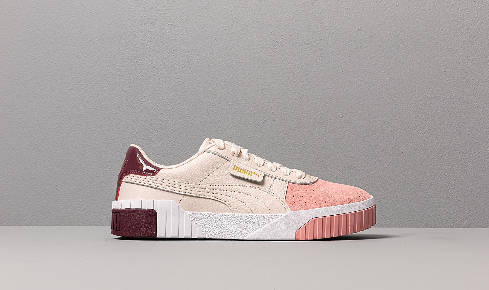 PUMA Cali Remix Wn S Pastel Parchment-bridal Rose in Brown | Lyst