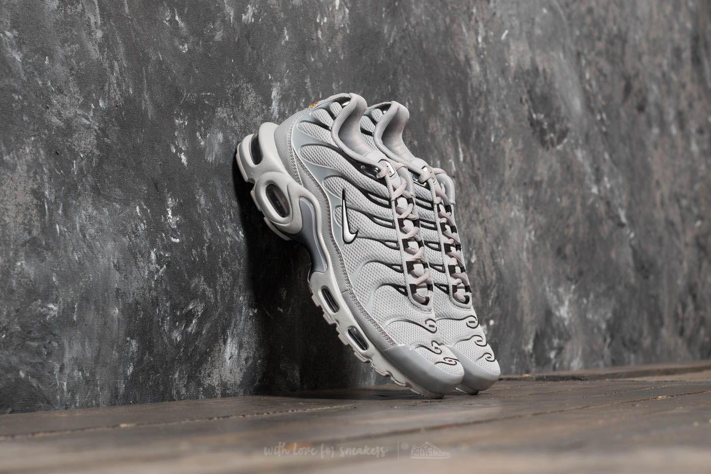 Nike Rubber Air Max Plus Wolf Grey/ White/ Black in Gray for Men - Lyst