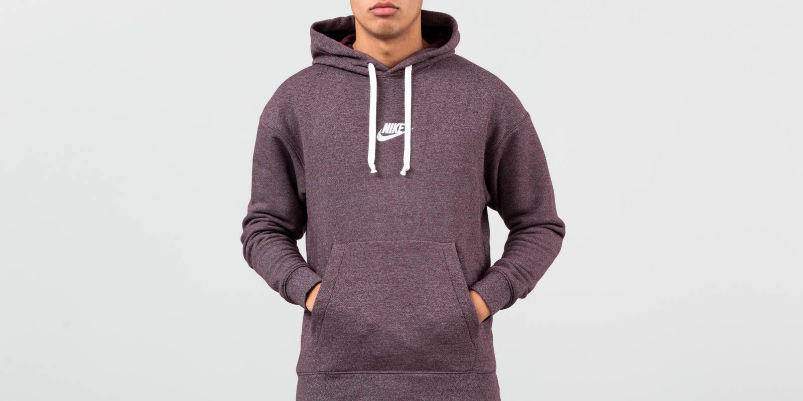burgundy nike sweater