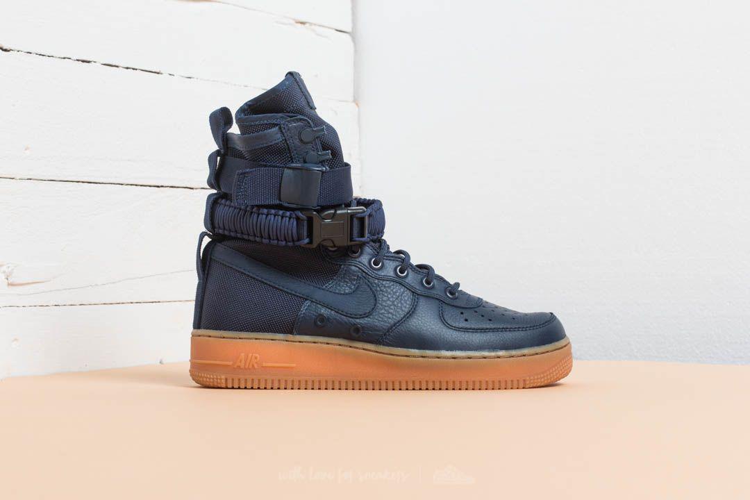 Nike Sf Air Force 1 Midnight Navy/ Midnight Navy in Blue for Men | Lyst
