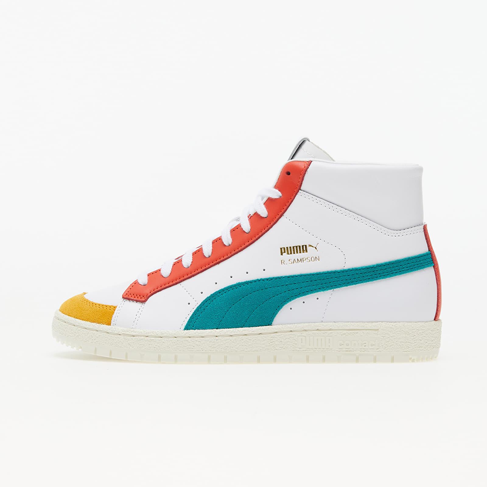 PUMA Ralph Sampson 70 Mid Archive White-saffron-parasailing | Lyst