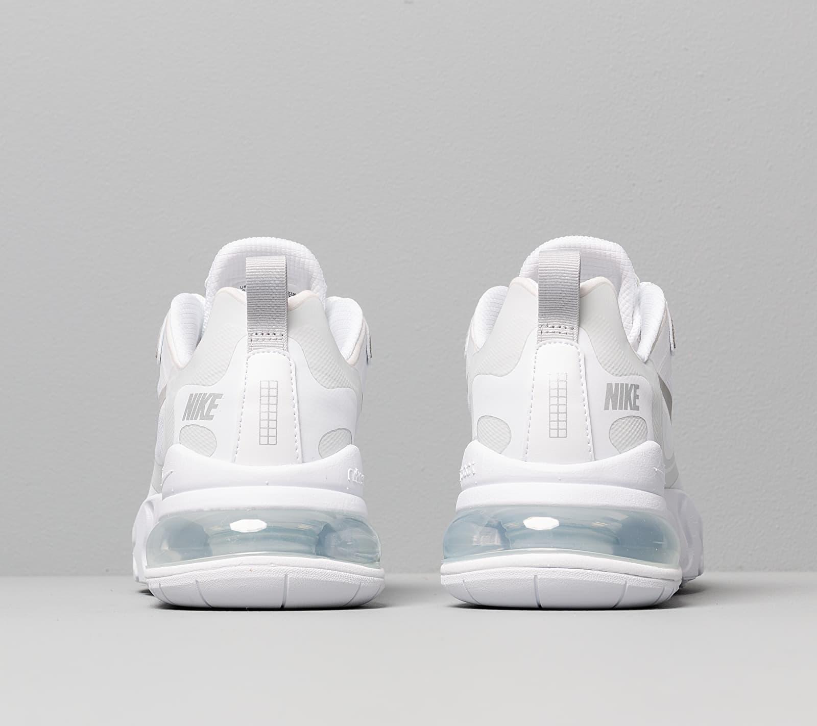 Nike Sneaker Air Max 270 React - Summit White/White/Smoke Grey