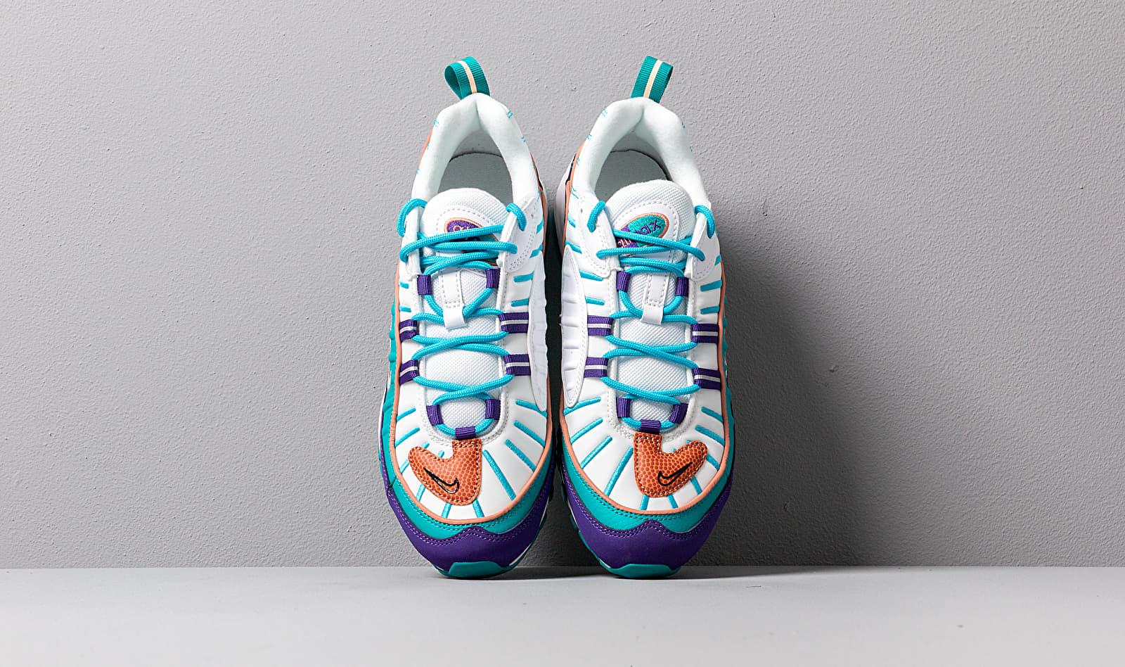 air max 98 orange purple teal