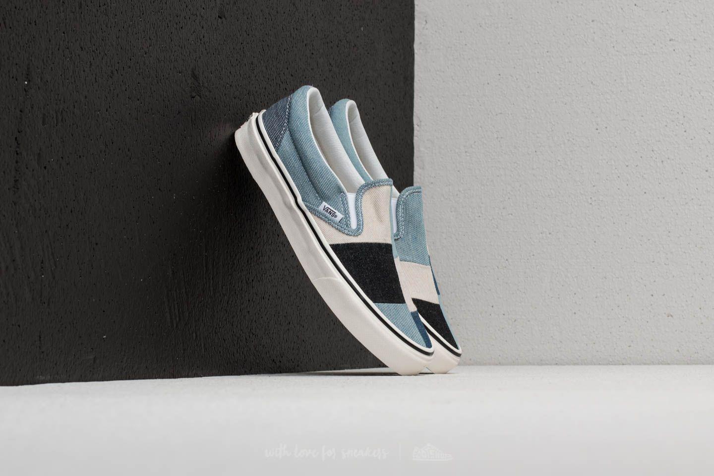 Vans Classic Slip-on (patchwork) Denim for Men | Lyst