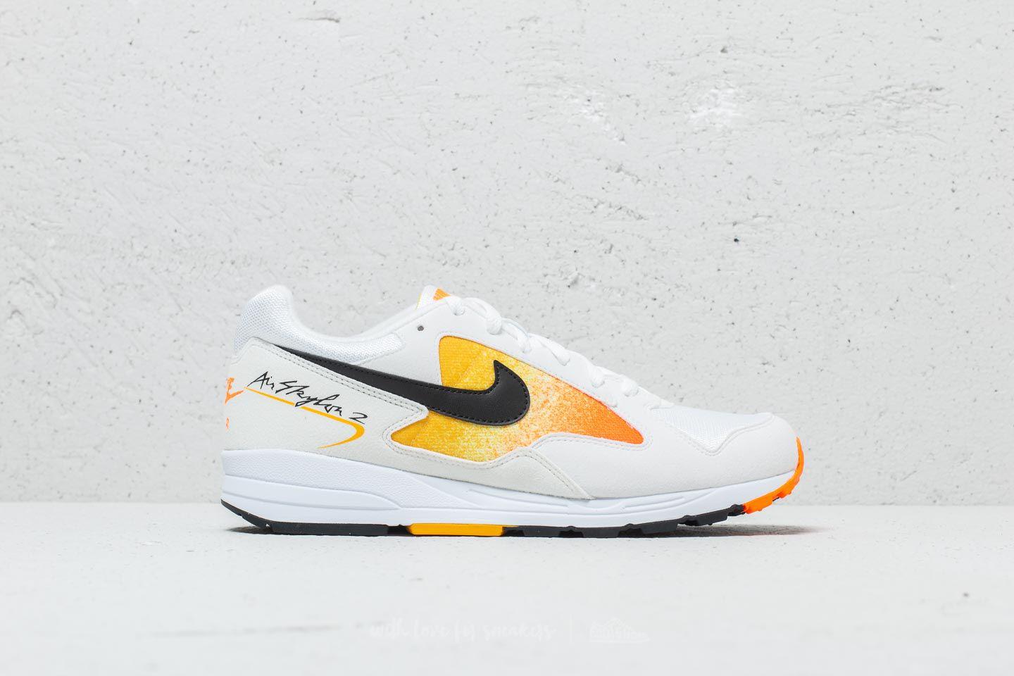 nike white ombre detail air skylon ii trainers