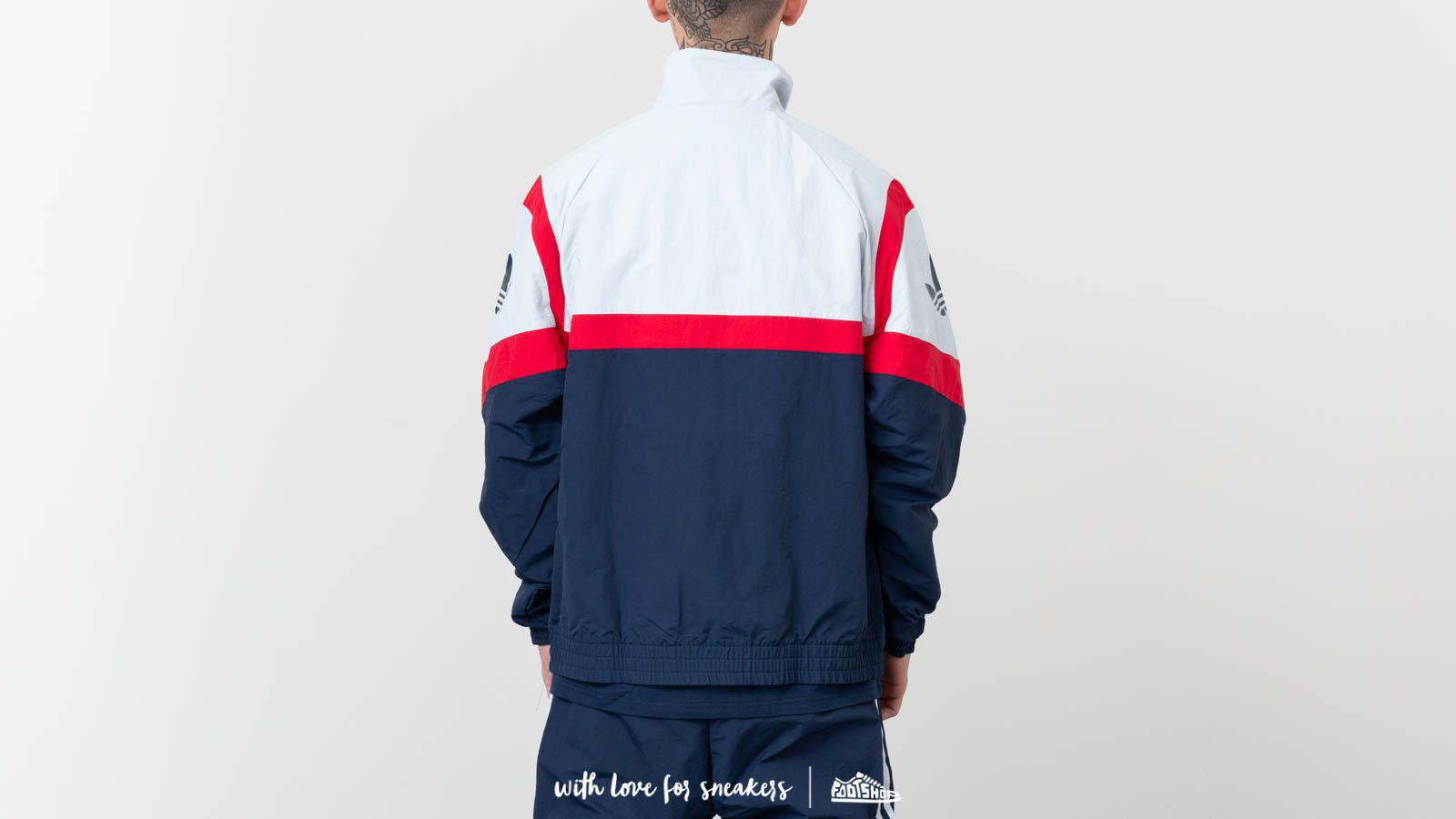 adidas sportive navy track jacket