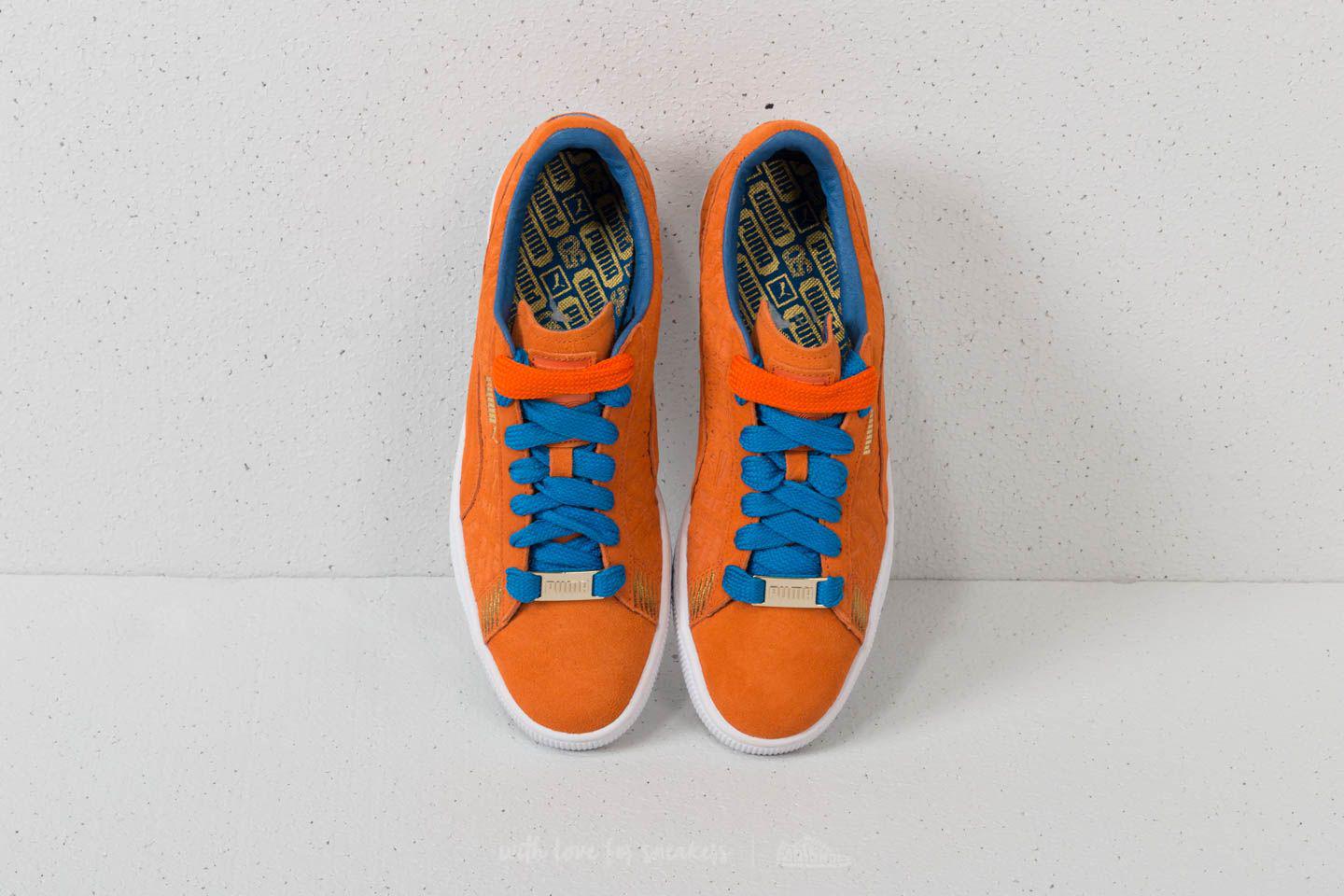 PUMA Suede Classic Nyc Vibrant Orange for Men | Lyst