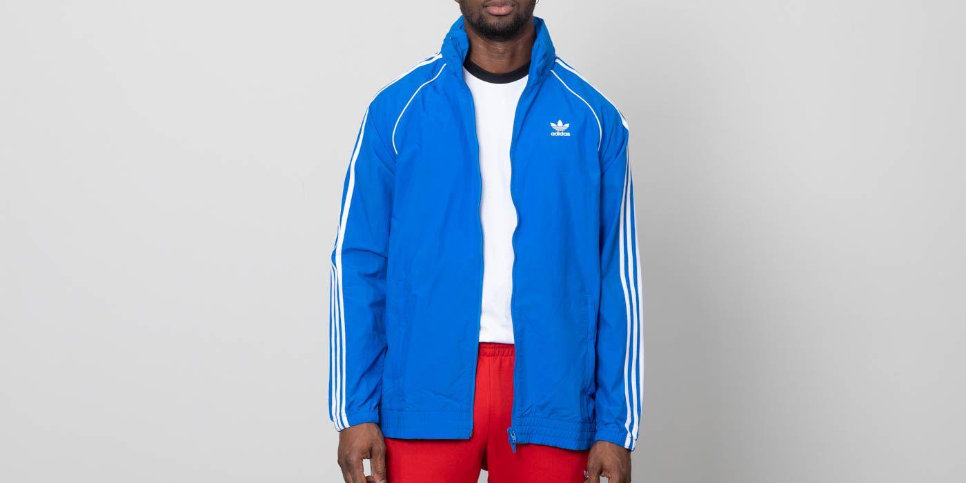 adidas Originals Synthetic Adidas Superstar Windbreaker Blue Bird for Men -  Lyst