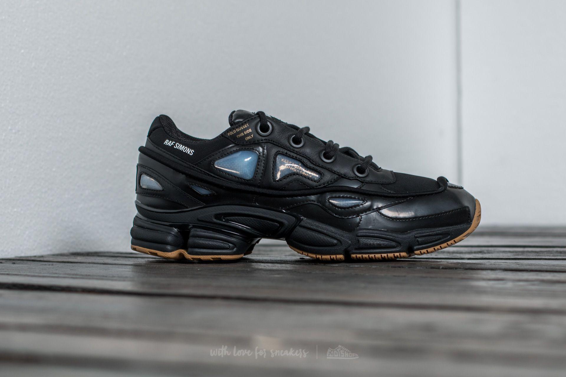 raf simons ozweego bunny black