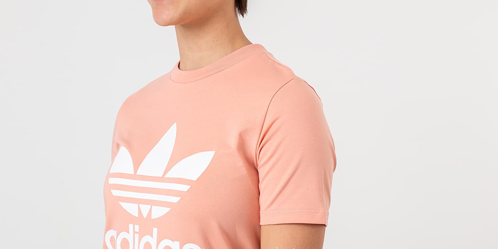 dust pink adidas shirt
