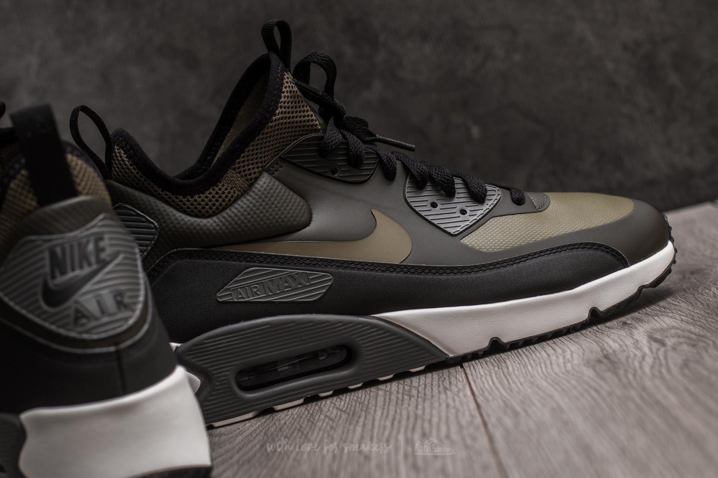 Nike Rubber Air Max 90 Ultra Mid Winter Sequoia/ Medium Olive-black for Men  | Lyst