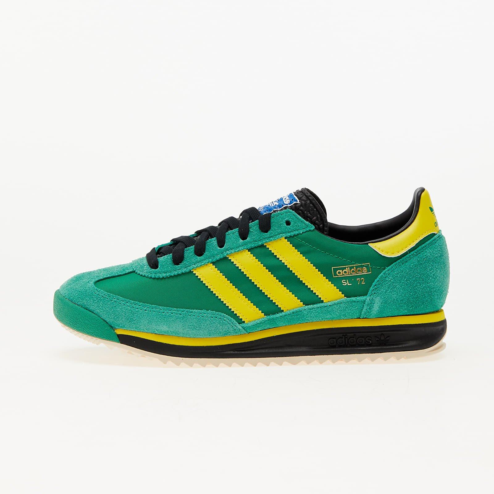 adidas Originals Adidas Sl 72 Rs / Yellow/ Core Black in Green for Men |  Lyst