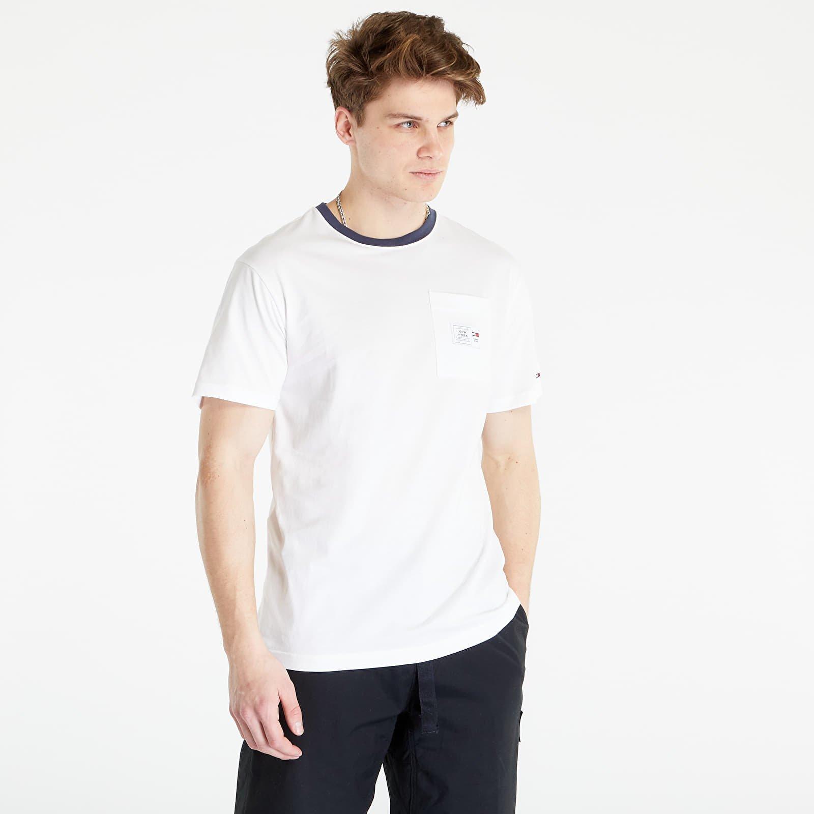 Tommy Hilfiger Classic Label Ringe T-shirt White for Men | Lyst