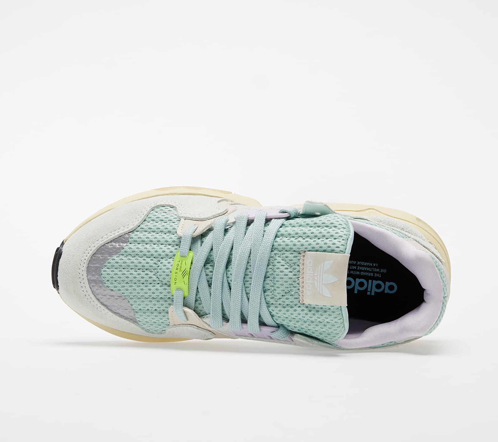 adidas Originals Adidas Zx Torsion W Green Tint/ Dash Green/ Purple Tint |  Lyst